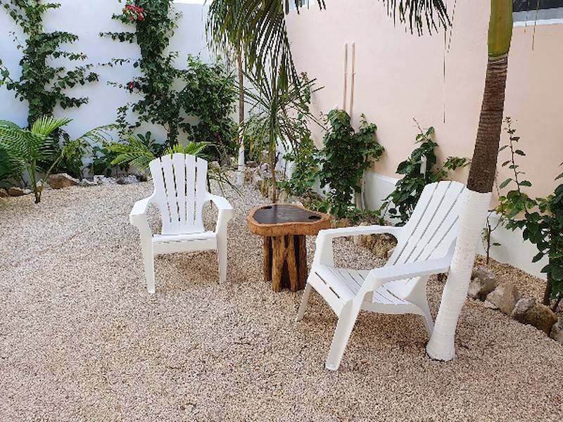 Sitzecke im Garten