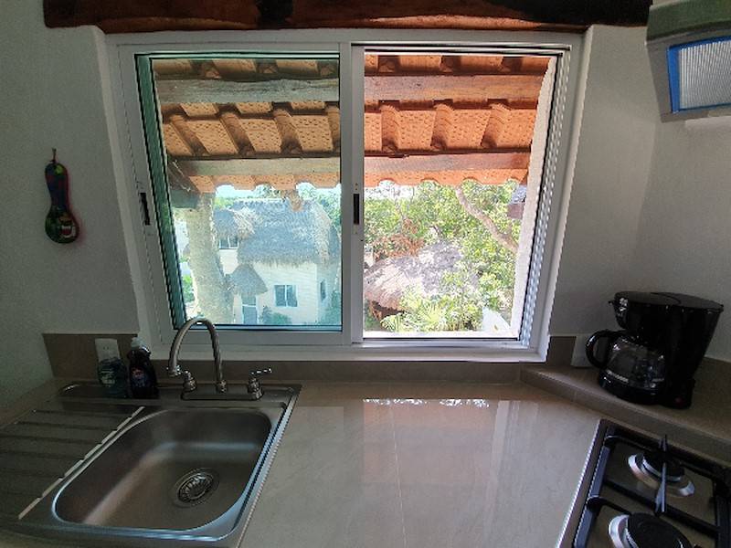 der Blick in den Garten