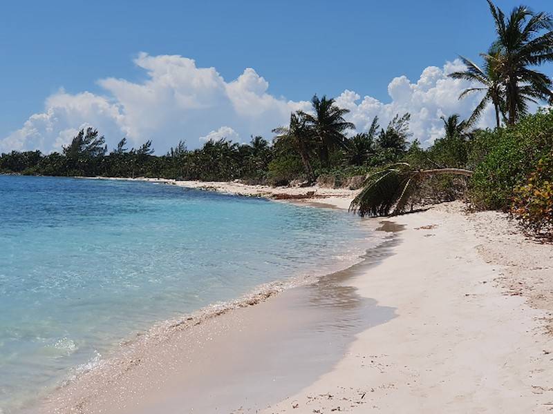 der nahegelegene Traumstrand 