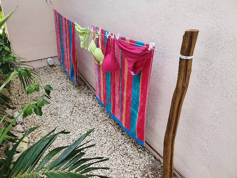 Wäsche trocknen auf karibische Art