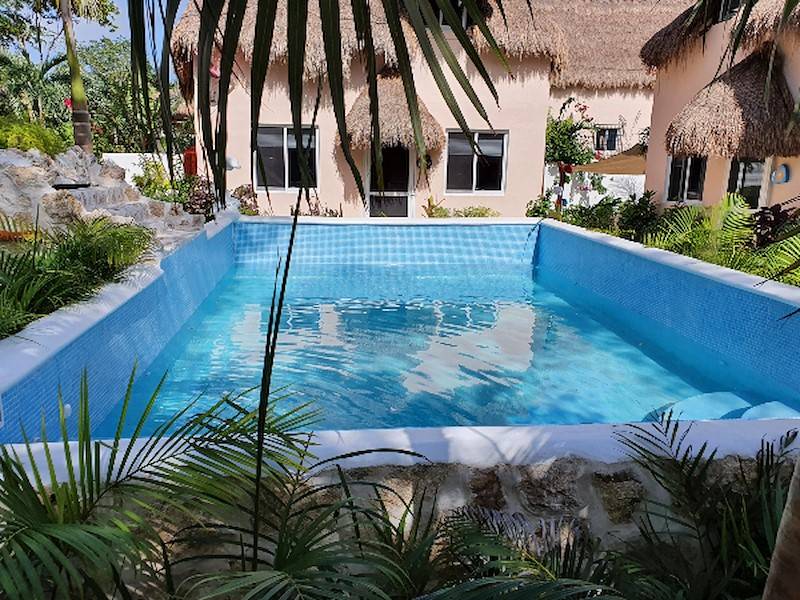 der Blick auf CASA LUNA von vorne