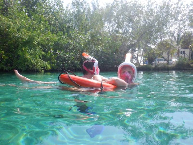 Schnorcheln in Cenoten - ganz populär für die Region
